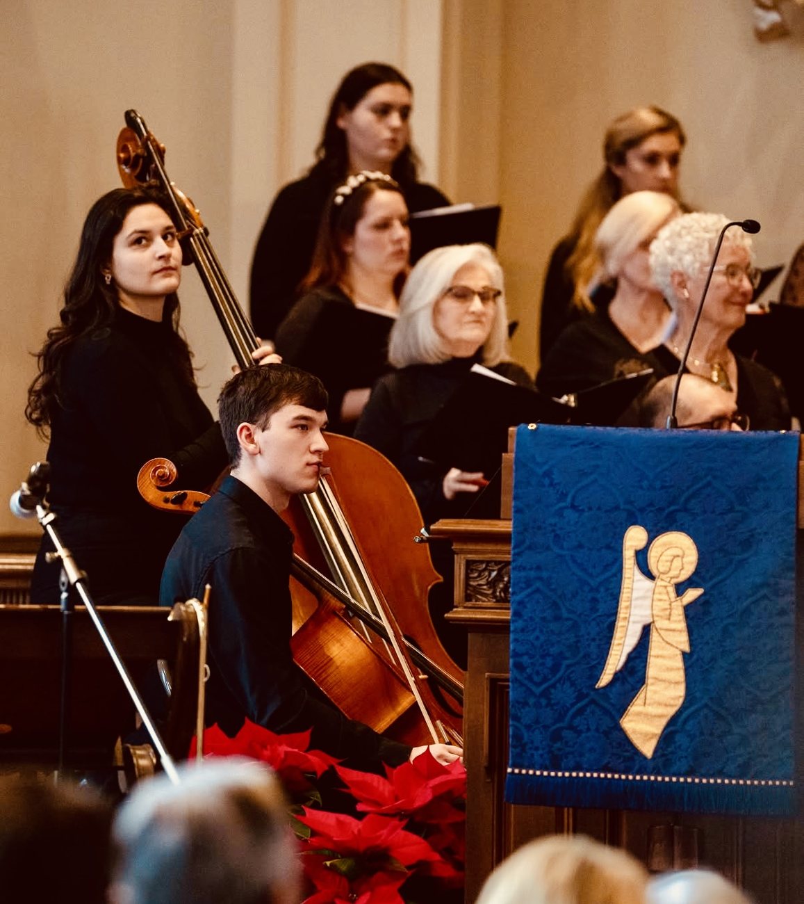 Instrumentalists in worship
